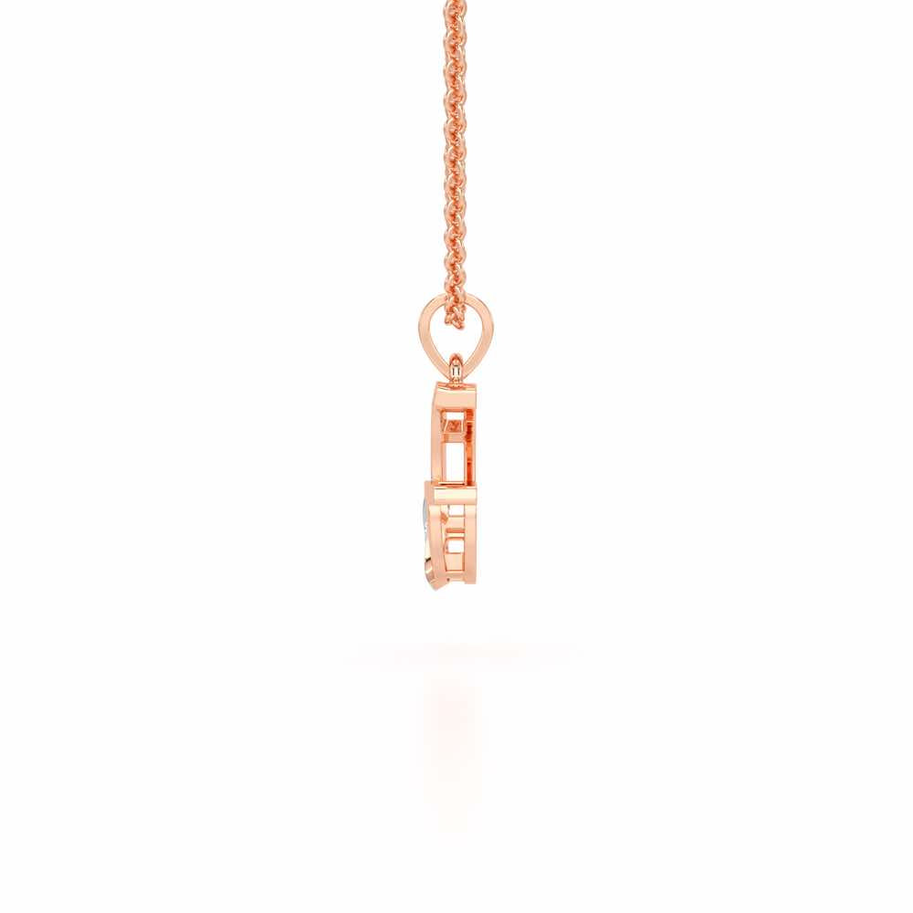 G-Spark Silver Pendant - Rose Gold - Image 3