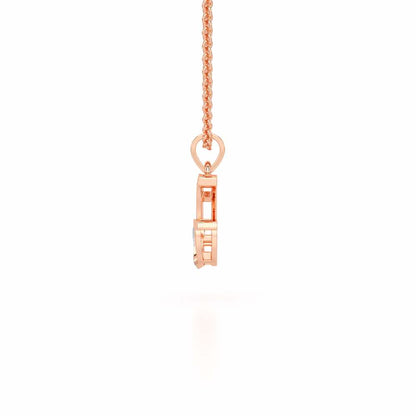 G-Spark Silver Pendant - Rose Gold - Image 3