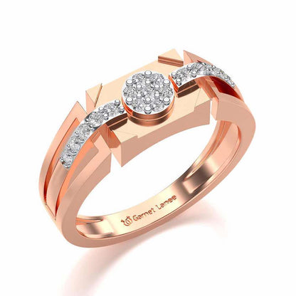 Gardenera Ring For Men - Rose Gold - Image 1