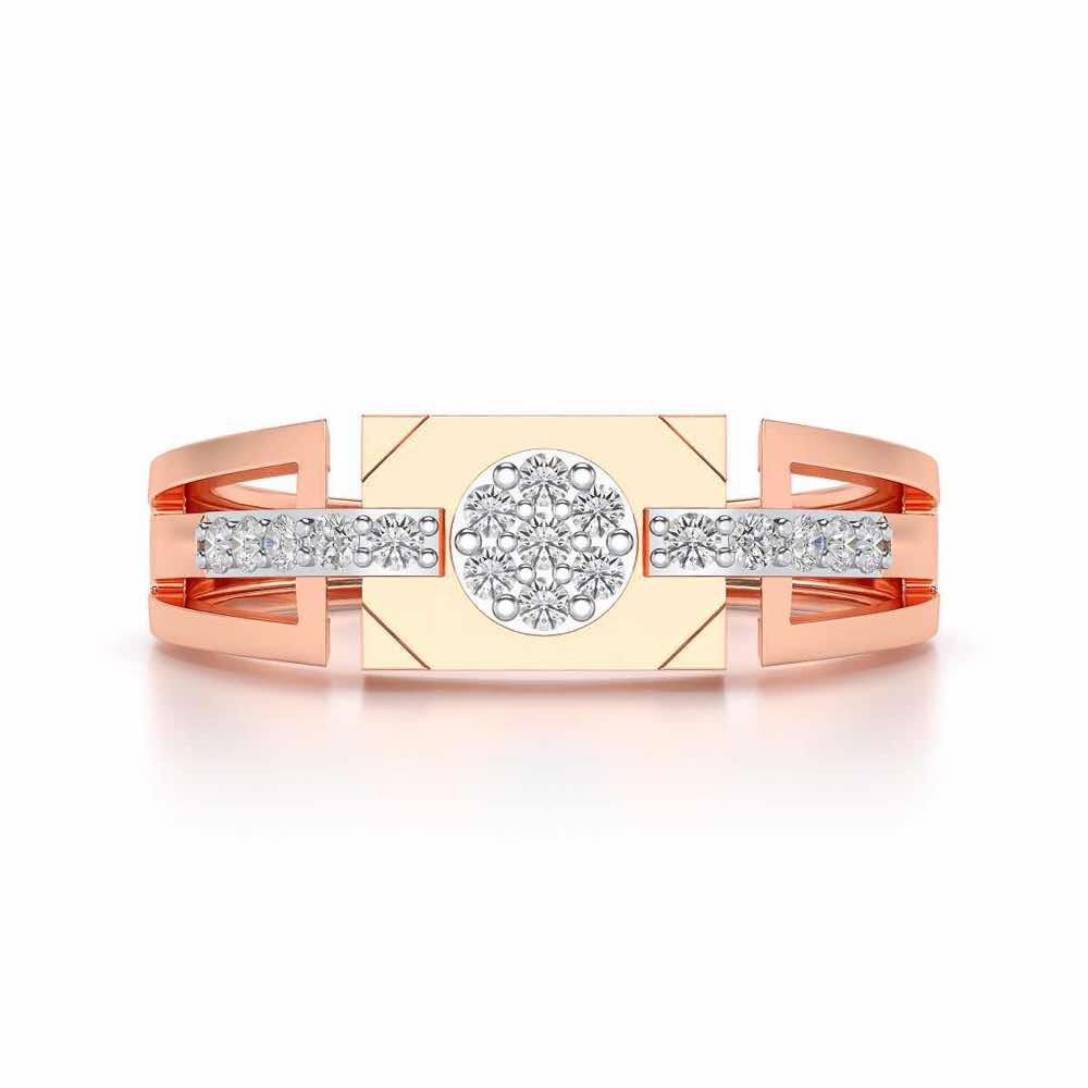 Gardenera Ring For Men - Rose Gold - Image 4