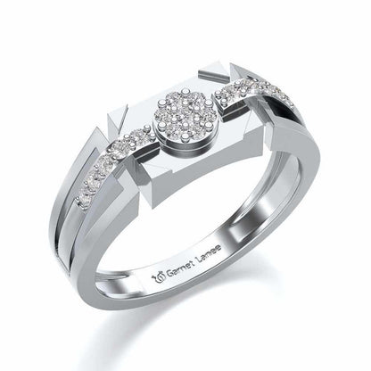 Gardenera Ring For Men - White Gold - Image 1