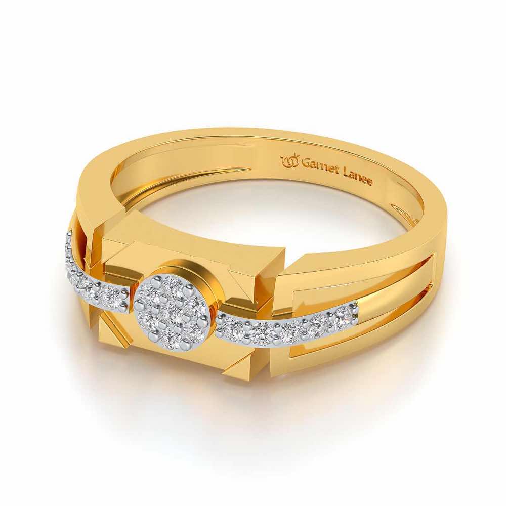 Gardenera Ring For Men - Yellow Gold - Image 2