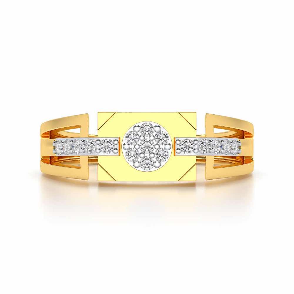 Gardenera Ring For Men - Yellow Gold - Image 4