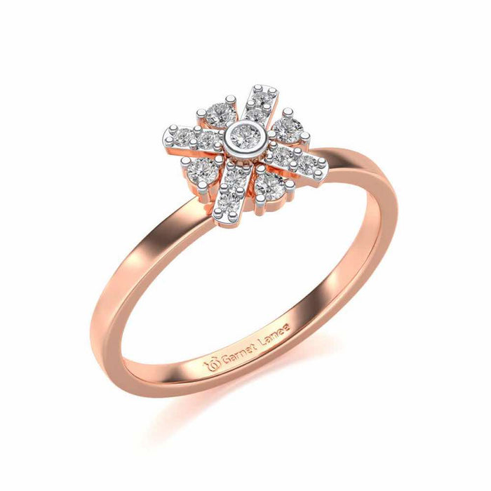 Geetika Diamone Ring - Rose Gold - Image 1
