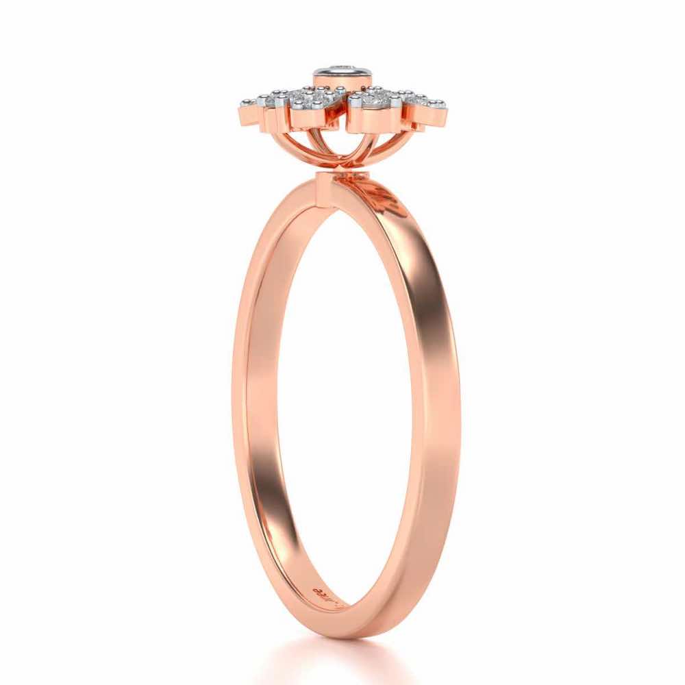 Geetika Diamone Ring - Rose Gold - Image 3