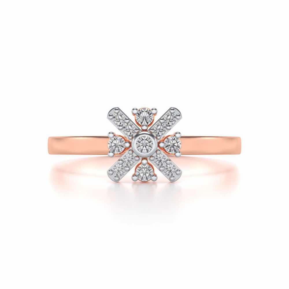 Geetika Diamone Ring - Rose Gold - Image 4