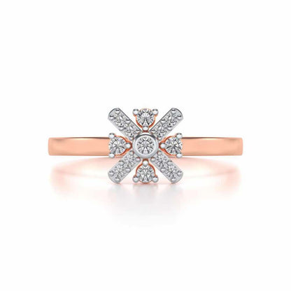 Geetika Diamone Ring - Rose Gold - Image 4
