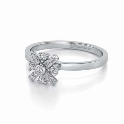 Geetika Diamone Ring - White Gold - Image 2