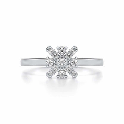 Geetika Diamone Ring - White Gold - Image 4