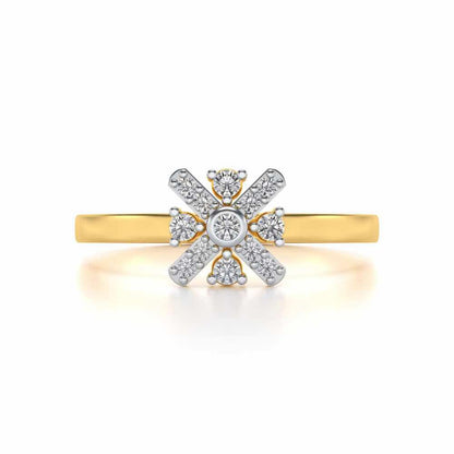 Geetika Diamone Ring - Yellow Gold - Image 4