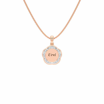 Glamaria Silver Pendant_ - Rose Gold - Image 1