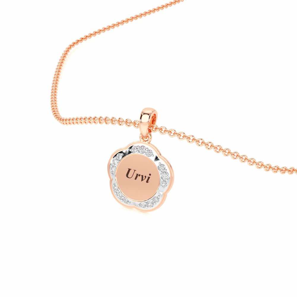 Glamaria Silver Pendant_ - Rose Gold - Image 2