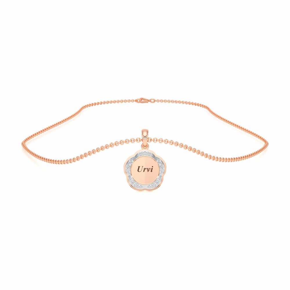 Glamaria Silver Pendant_ - Rose Gold - Image 3