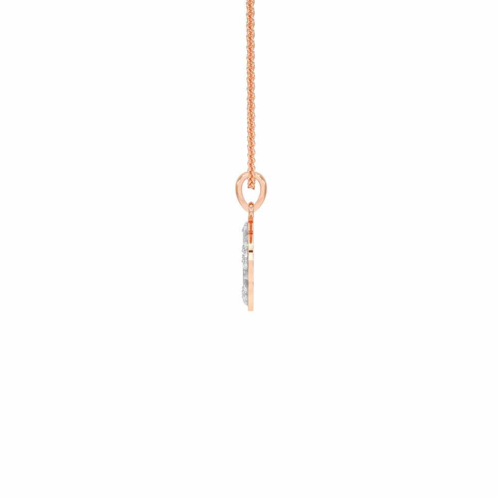 Glamaria Silver Pendant_ - Rose Gold - Image 4