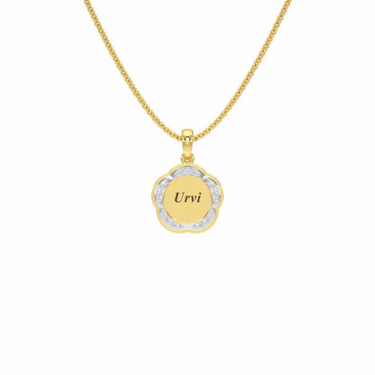Glamaria Silver Pendant_ - Yellow Gold - Image 1