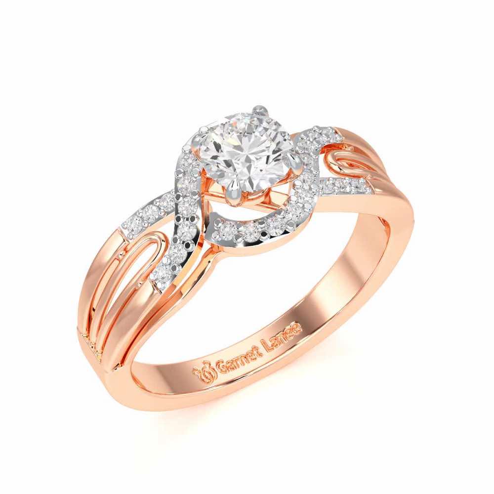 Glistening Glow Solitaire Ring