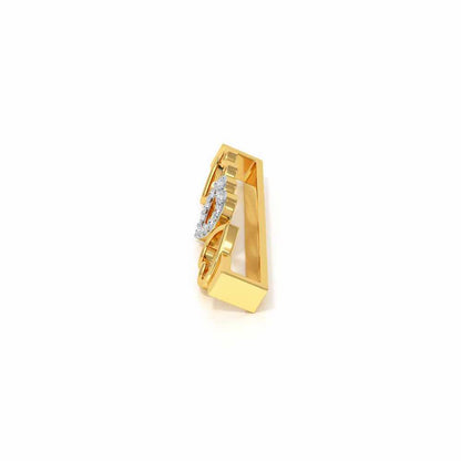 Group Hearts Silver Watch Band - Yellow Gold - Image 4