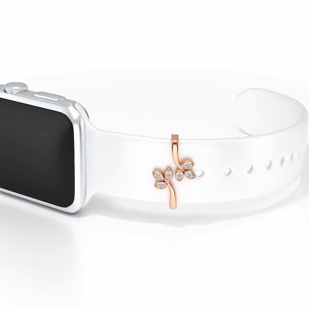 Grow Silver Watch Band - Rose Gold - Image 1