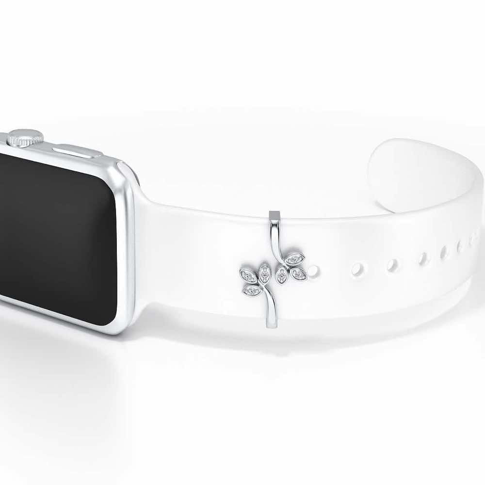 Grow Silver Watch Band - White Gold - Image 1