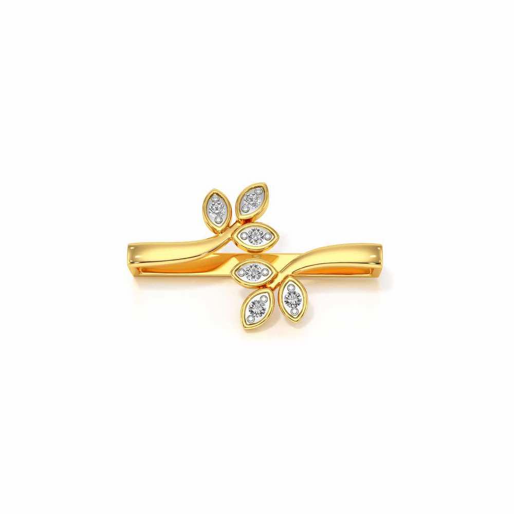 Grow Silver Watch Band - Yellow Gold - Image 2