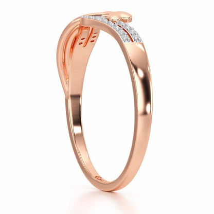 Grow Glow Silver Ring - Rose Gold - Image 3