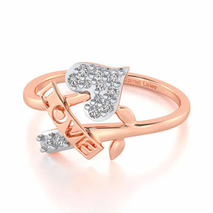 Grow Love Silver Ring - Rose Gold - Image 2