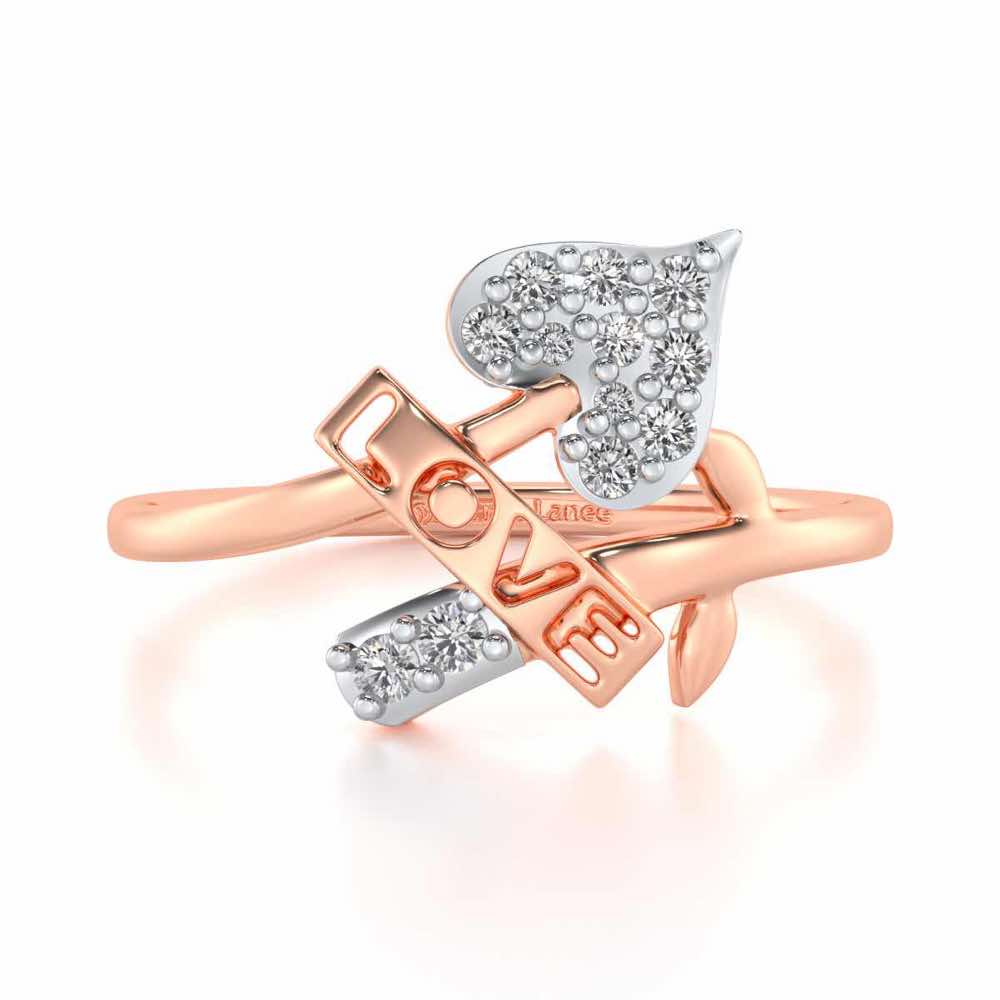 Grow Love Silver Ring - Rose Gold - Image 4