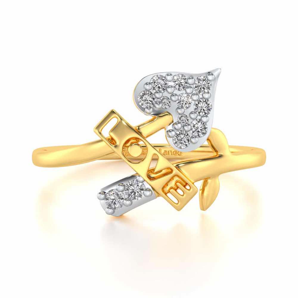 Grow Love Silver Ring - Yellow Gold - Image 4