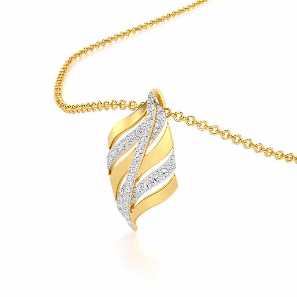 Harmony Serenade Silver Pendant - Yellow Gold - Image 2