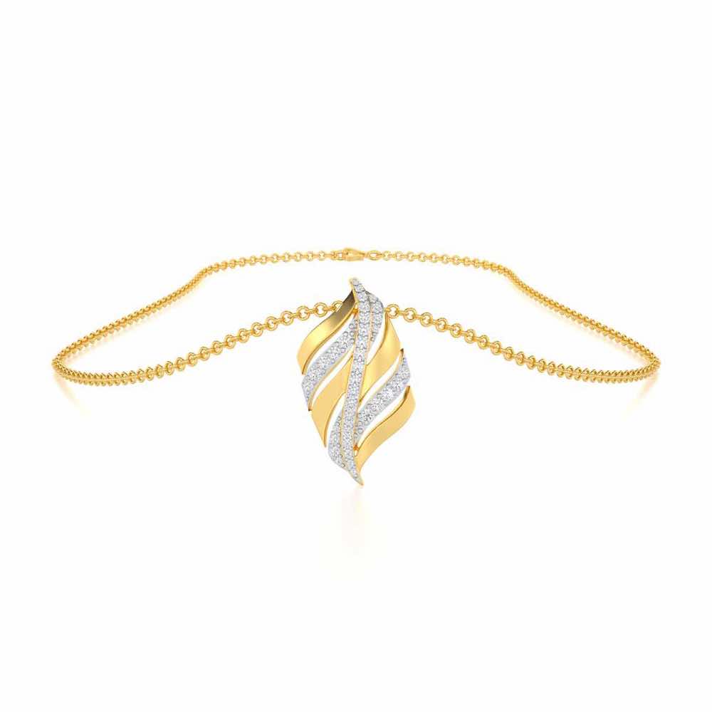 Harmony Serenade Silver Pendant - Yellow Gold - Image 3