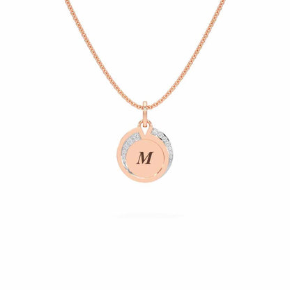 Hear Me Silver Pendant_ - Rose Gold - Image 1