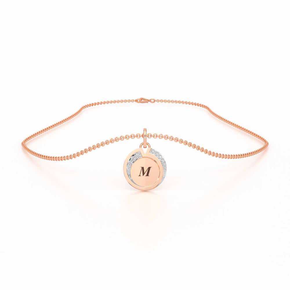 Hear Me Silver Pendant_ - Rose Gold - Image 3