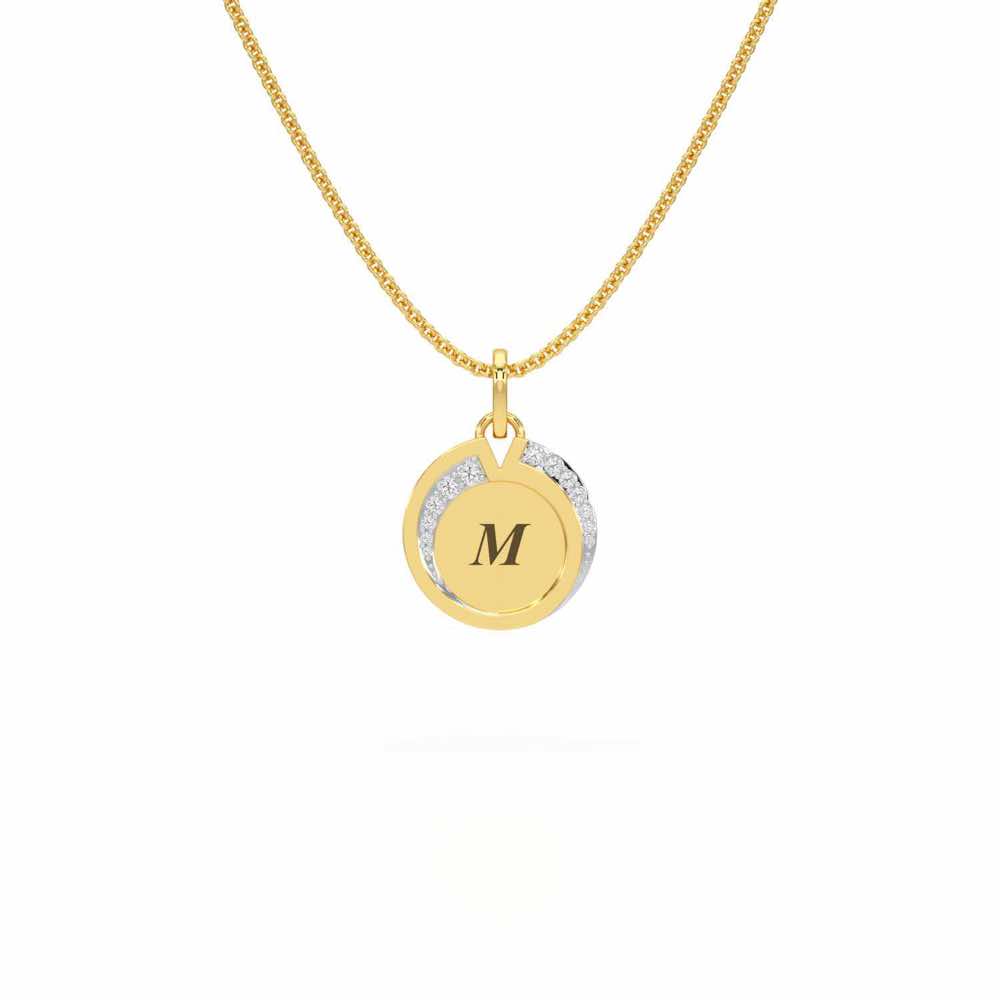 Hear Me Silver Pendant_ - Yellow Gold - Image 1