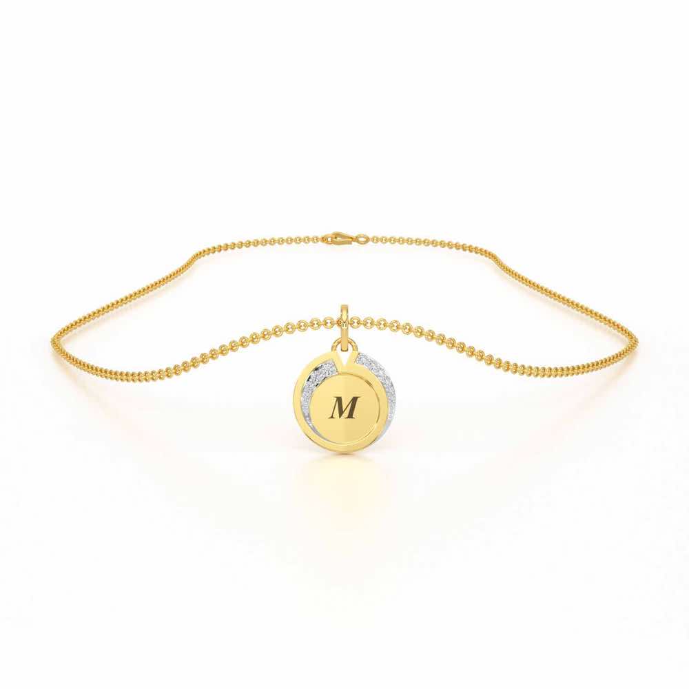 Hear Me Silver Pendant_ - Yellow Gold - Image 3
