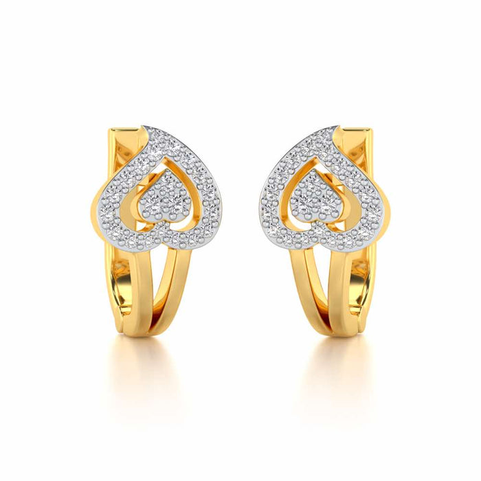 Heart Flame Silver Bali - Yellow Gold - Image 1