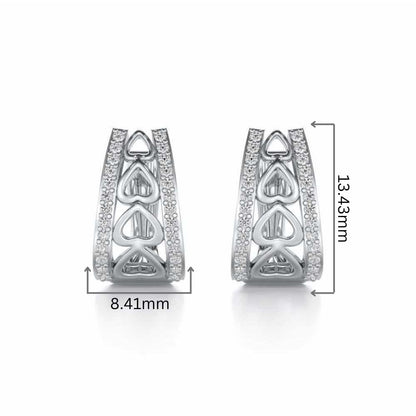 Heart Vein Silver Bali - White Gold - Image 2