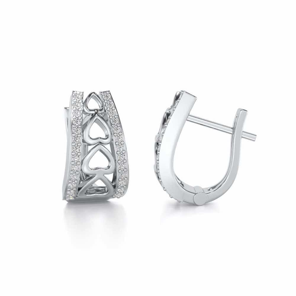 Heart Vein Silver Bali - White Gold - Image 4