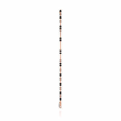Hold Hearts Silver Mangalsutra - Rose Gold - Image 4