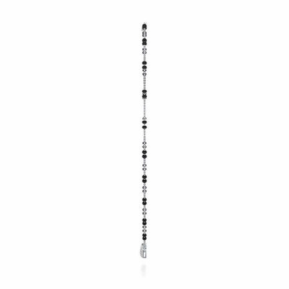 Hold Hearts Silver Mangalsutra - White Gold - Image 4