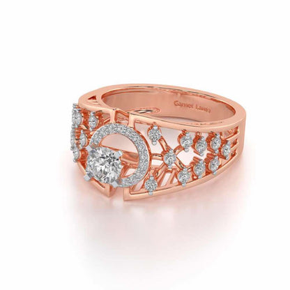 Honour Solitaire Ring - Rose Gold - Image 2