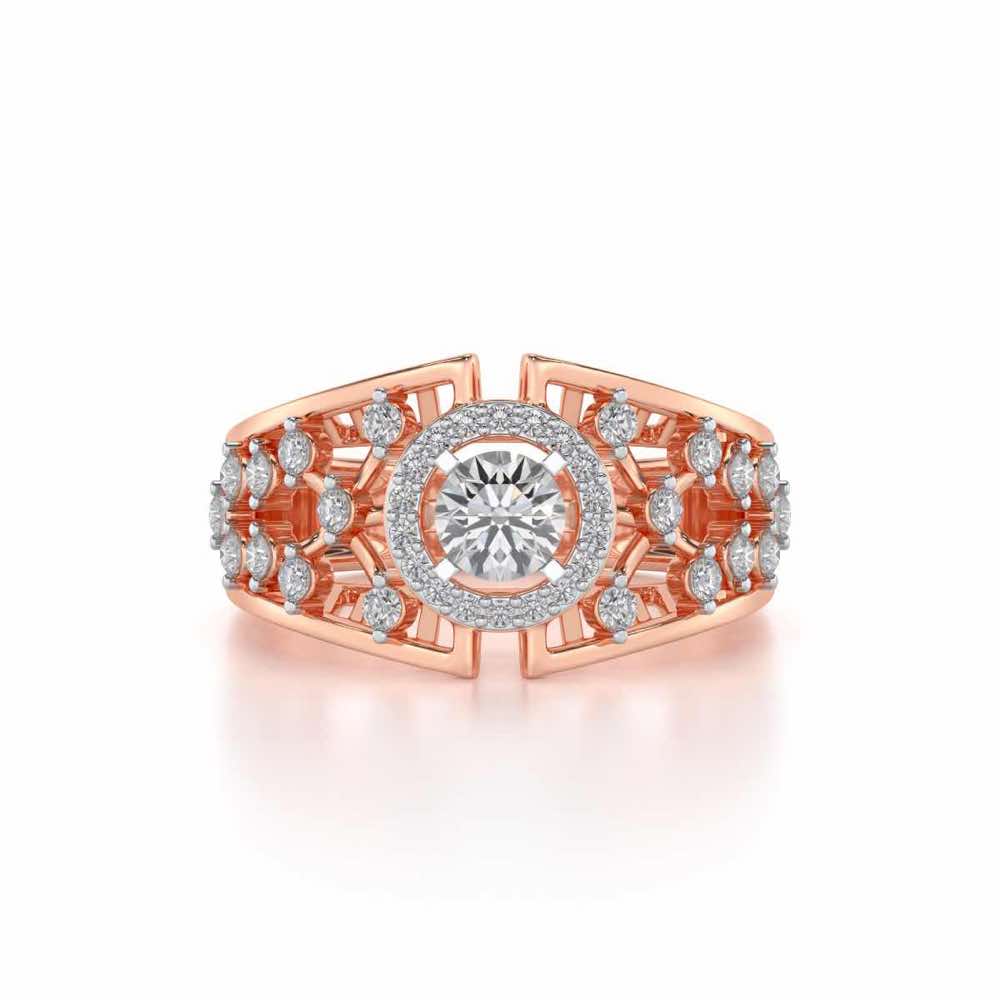 Honour Solitaire Ring - Rose Gold - Image 4