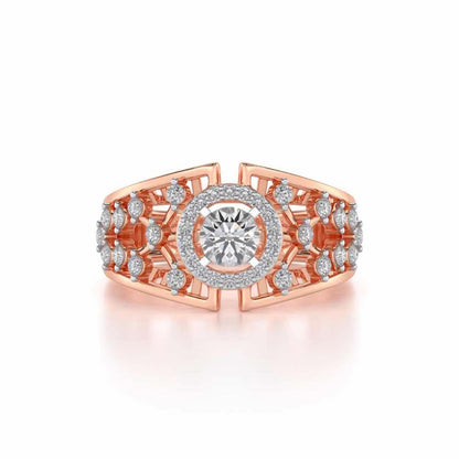 Honour Solitaire Ring - Rose Gold - Image 4