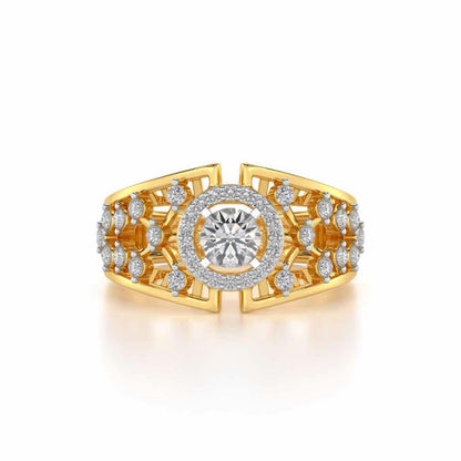 Honour Solitaire Ring - Yellow Gold - Image 4