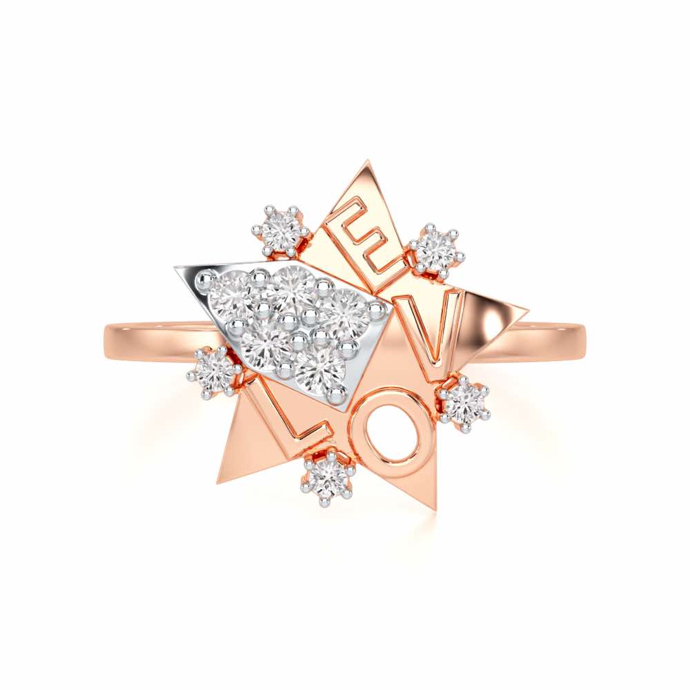 I-am-A Silver Ring - Rose Gold - Image 5