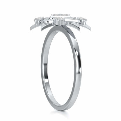 I-am-A Silver Ring - White Gold - Image 4