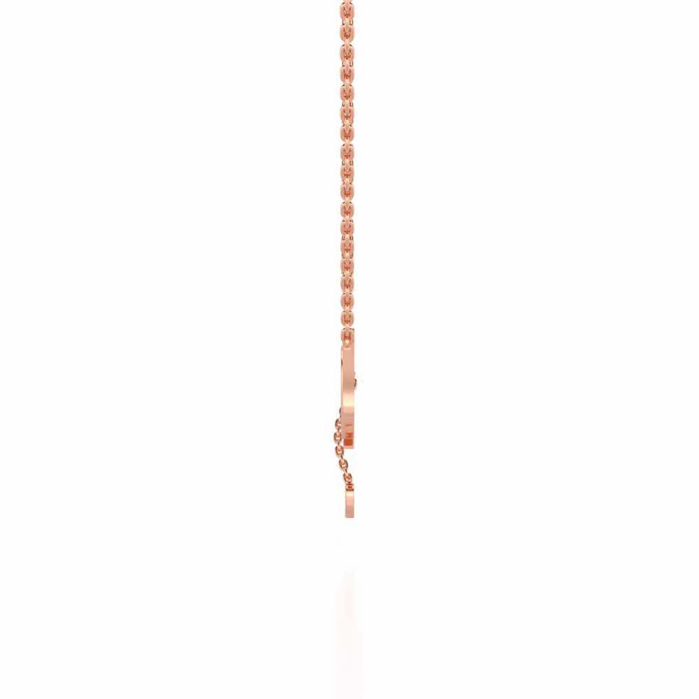 ILU Silver Pendant - Rose Gold - Image 3