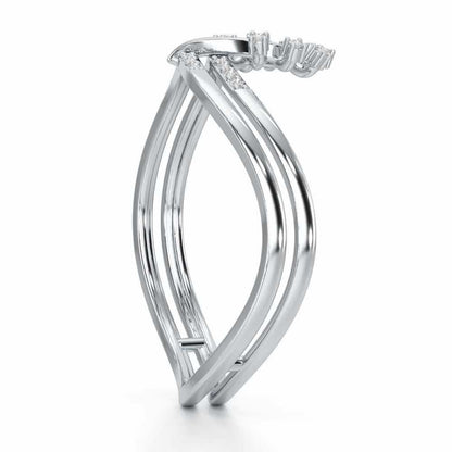 Ignite Glow Silver Ring - White Gold - Image 3