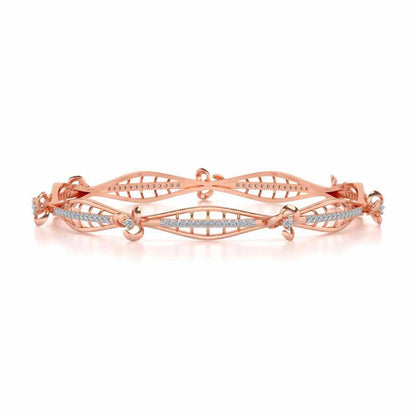 Immaculate Silver Bangles - Rose Gold - Image 4
