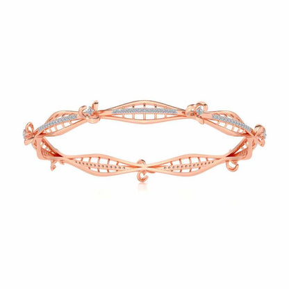 Immaculate Silver Bangles - Rose Gold - Image 5