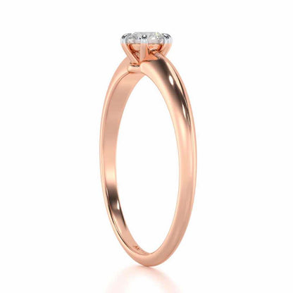Imperial Beacon Women Solitaire Ring - Rose Gold - Image 3